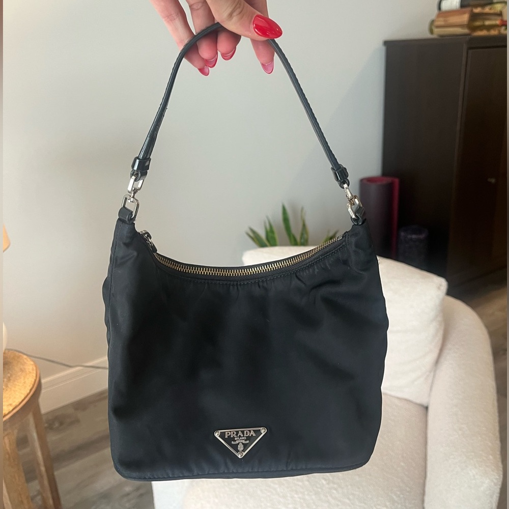 Authentic Prada Nylon Shoulder Bag
